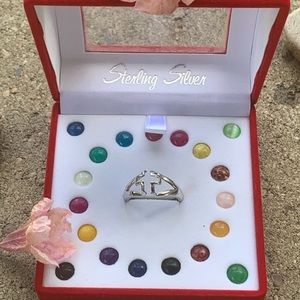 🎀SOLD🎀 Silver Interchangeable Ring